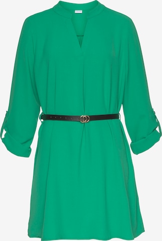 LASCANA Blouse in Green: front