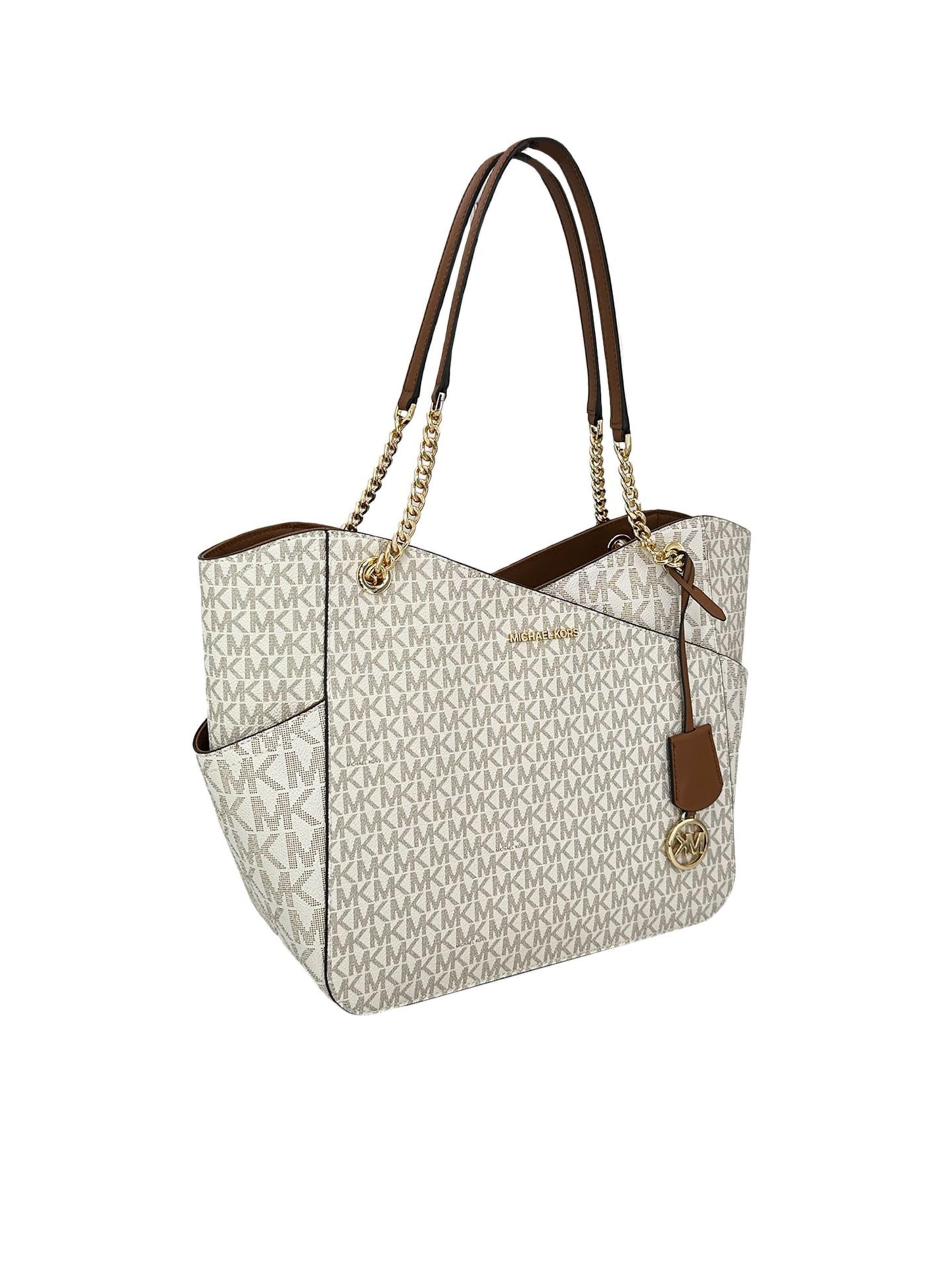 Borsa a spalla di Michael Kors in beige