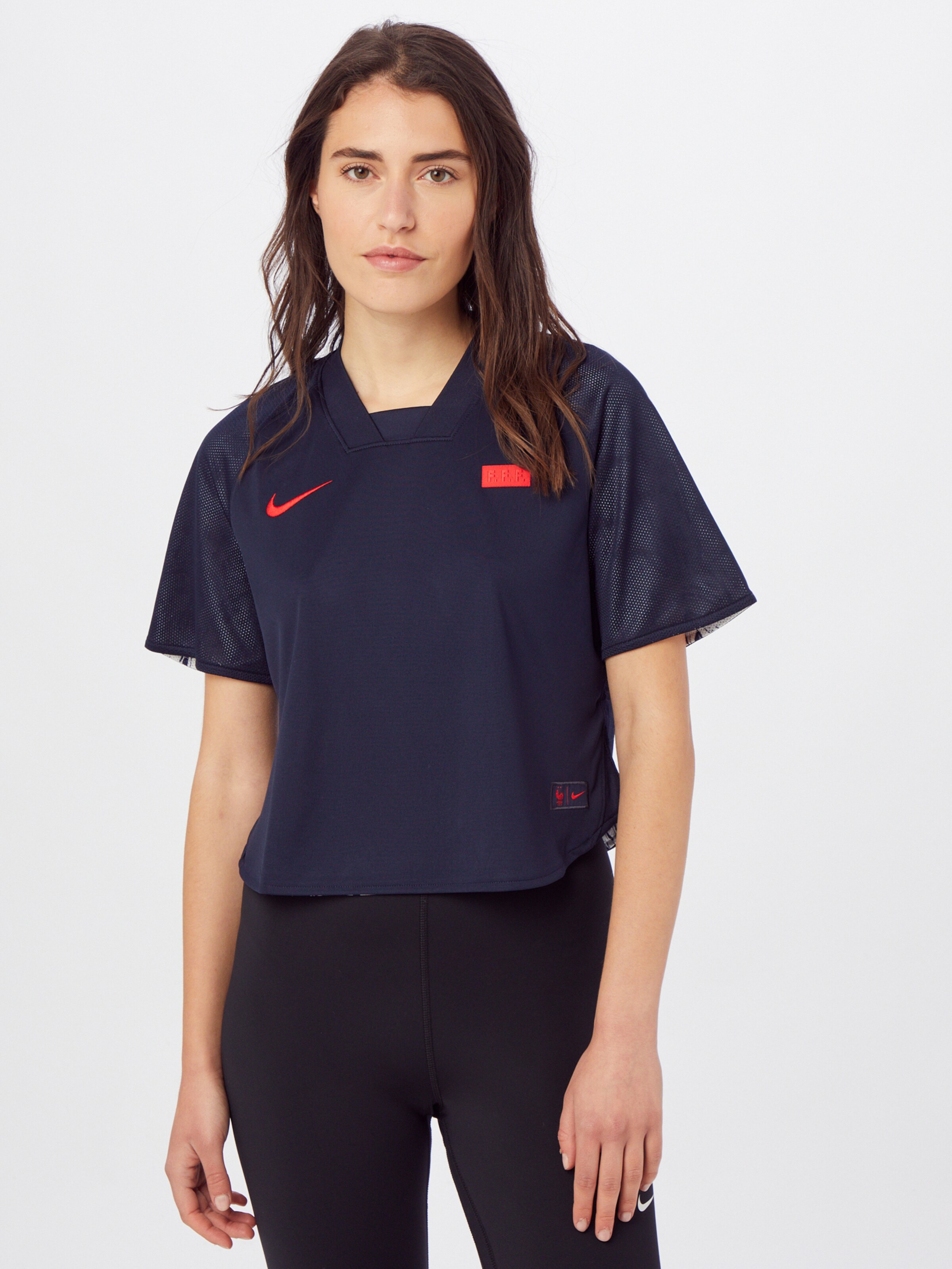 Frauen Sportbekleidung NIKE Wendeshirt in Navy - PN09306