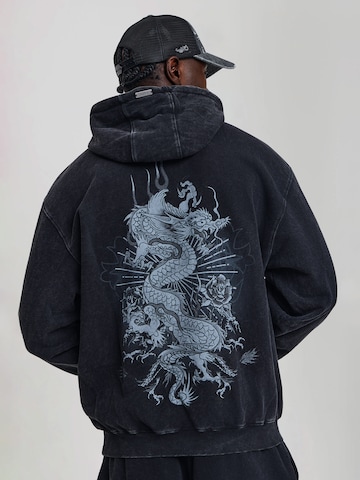 Ed Hardy Sweatshirt 'Gothic Dragon' in Schwarz