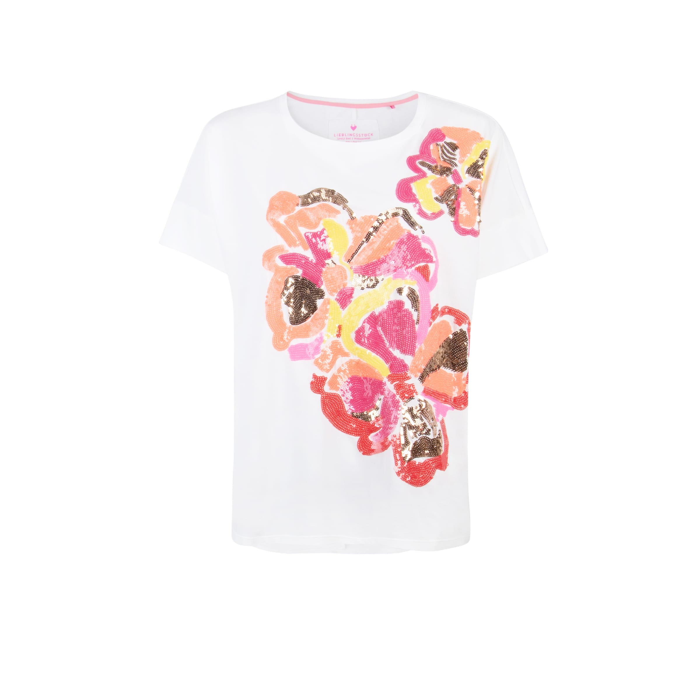 LIEBLINGSSTÜCK Tričko 'Davy' - Biela: predná strana