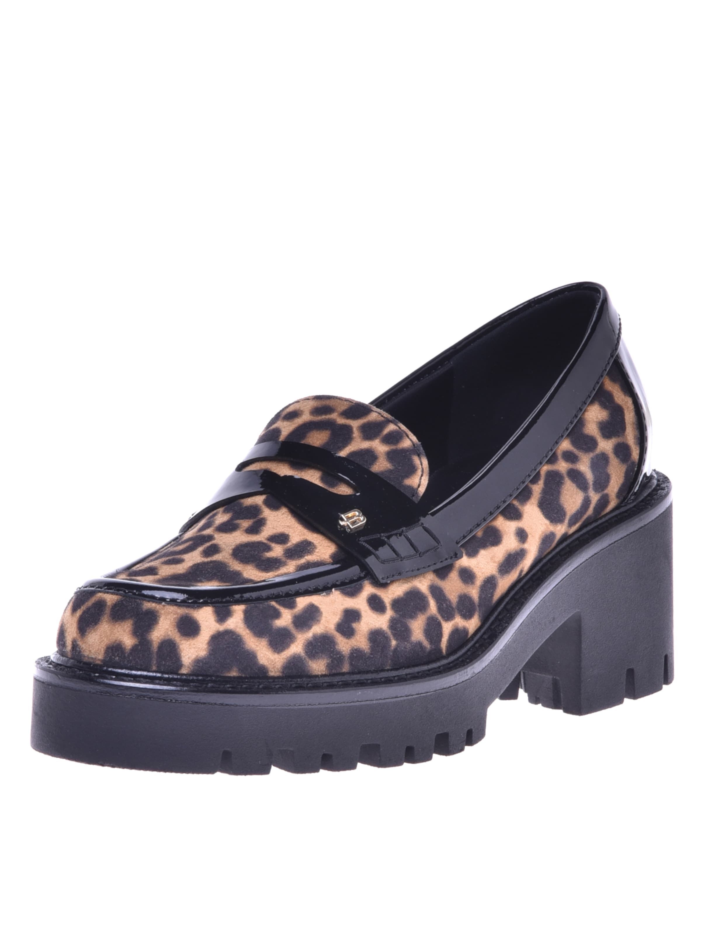 BALDININI Instappers in Zwart: voorkant