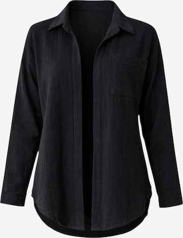 WENOR Bluse 'NALYA' in Schwarz: Vorderseite