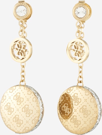 GUESS - Pendientes en oro: frente