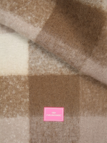 Écharpe Zwillingsherz en beige