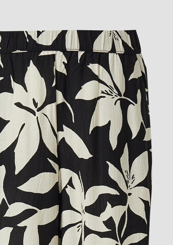 Wide Leg Pantalon s.Oliver en noir