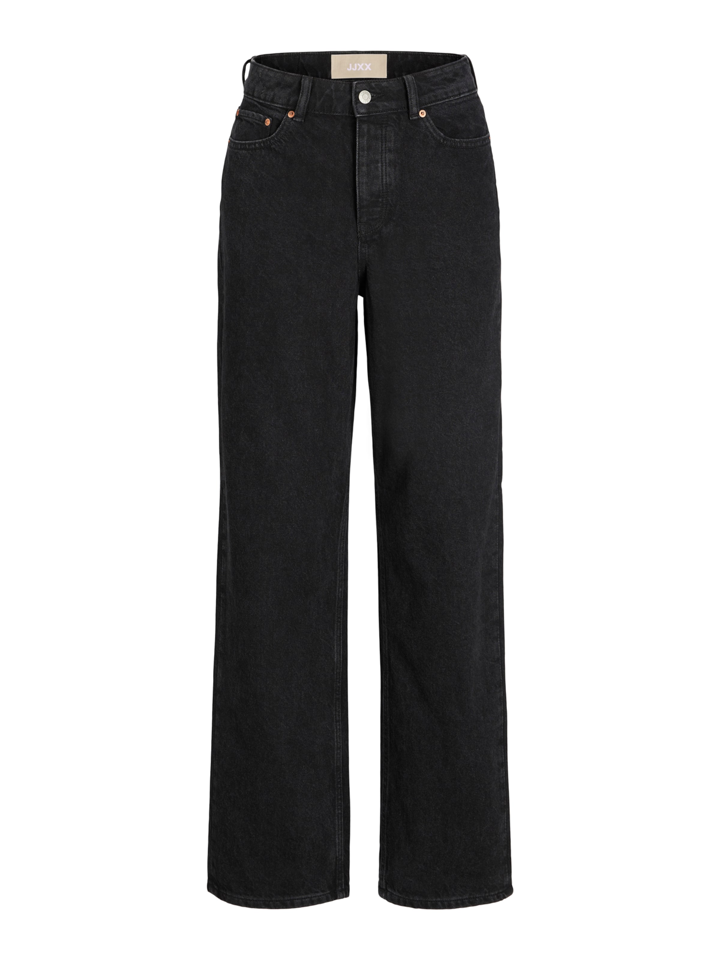 JJXX Loose fit Jeans 'JXSeville' in Black: front