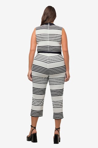 Ulla Popken Jumpsuit in Weiß