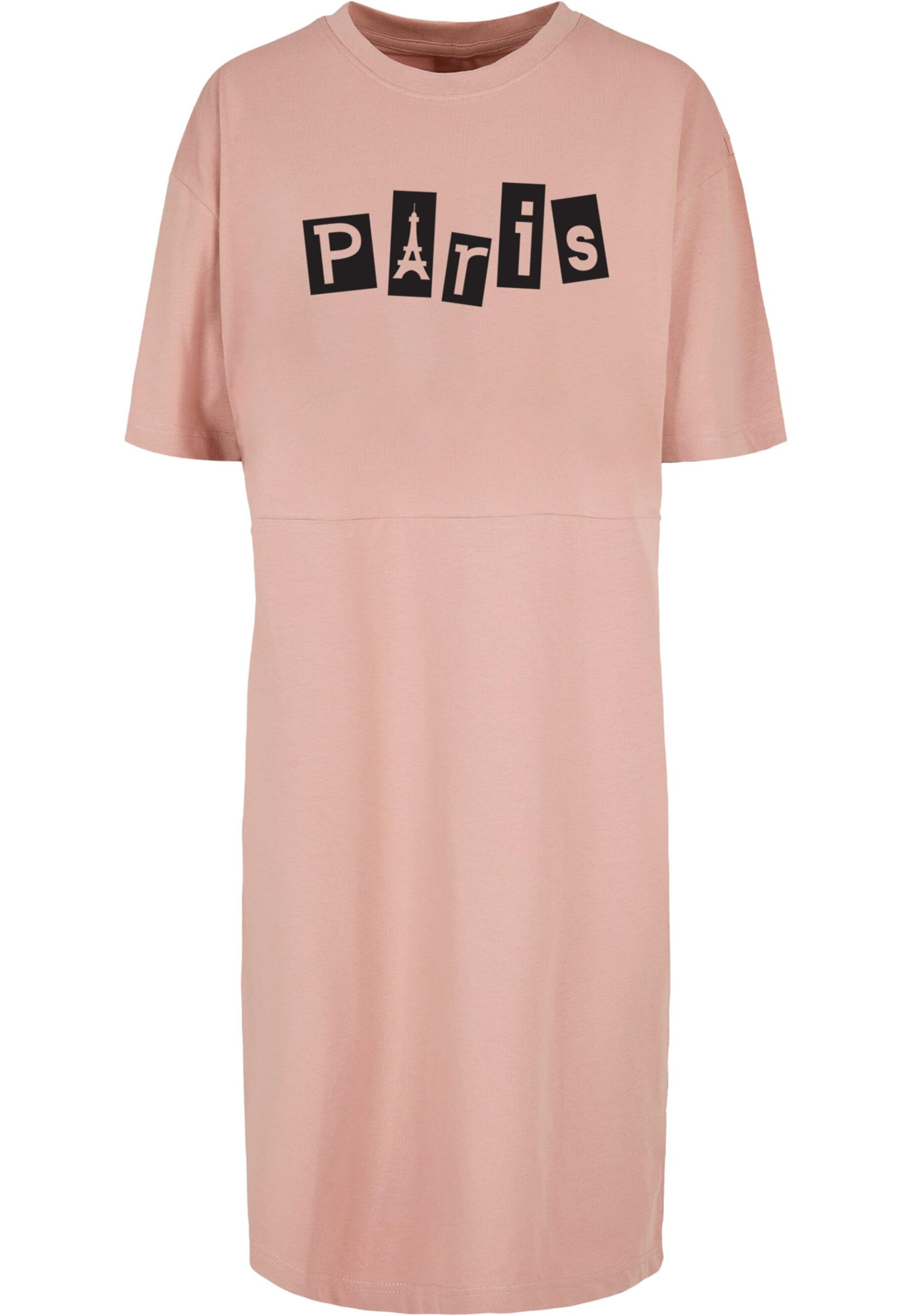 Merchcode Dress 'Paris' in Pink: front