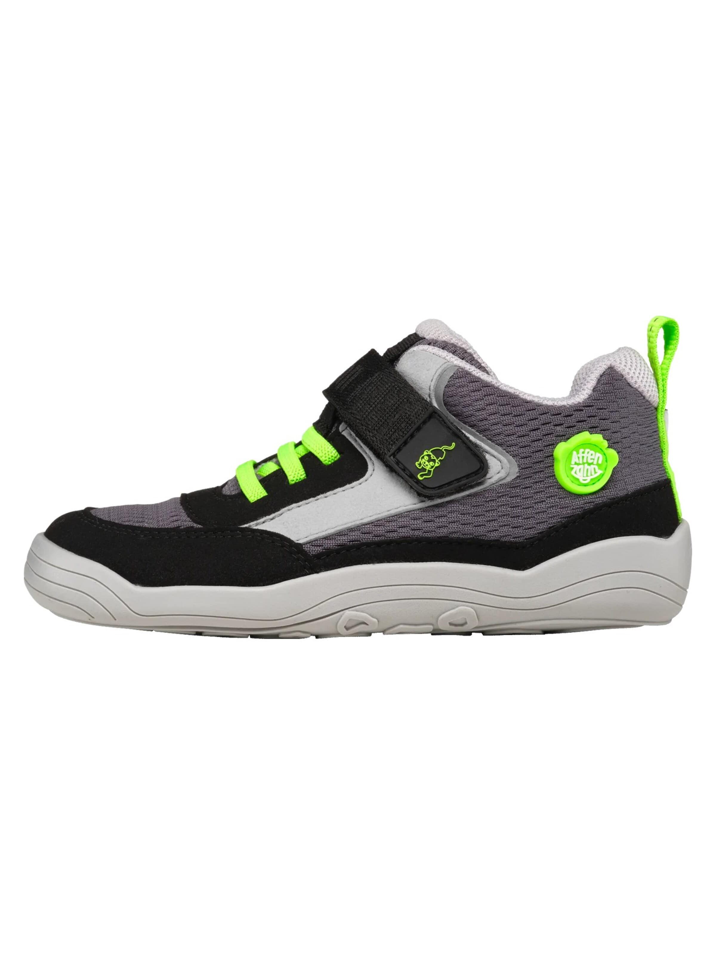 Affenzahn Sneakers 'Sneaker Vegan Cheerly' in Grey: front