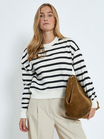 Sweat-shirt 'Estella' minus en noir : devant