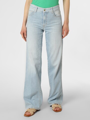 Cambio Wide leg Jeans in Blue: front