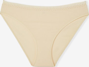 ETAM Slip ' HAPPILY ' in Beige: voorkant