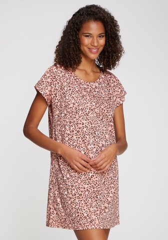Chemise de nuit VIVANCE en rose : devant