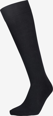 Chaussettes montantes Hudson en bleu : devant
