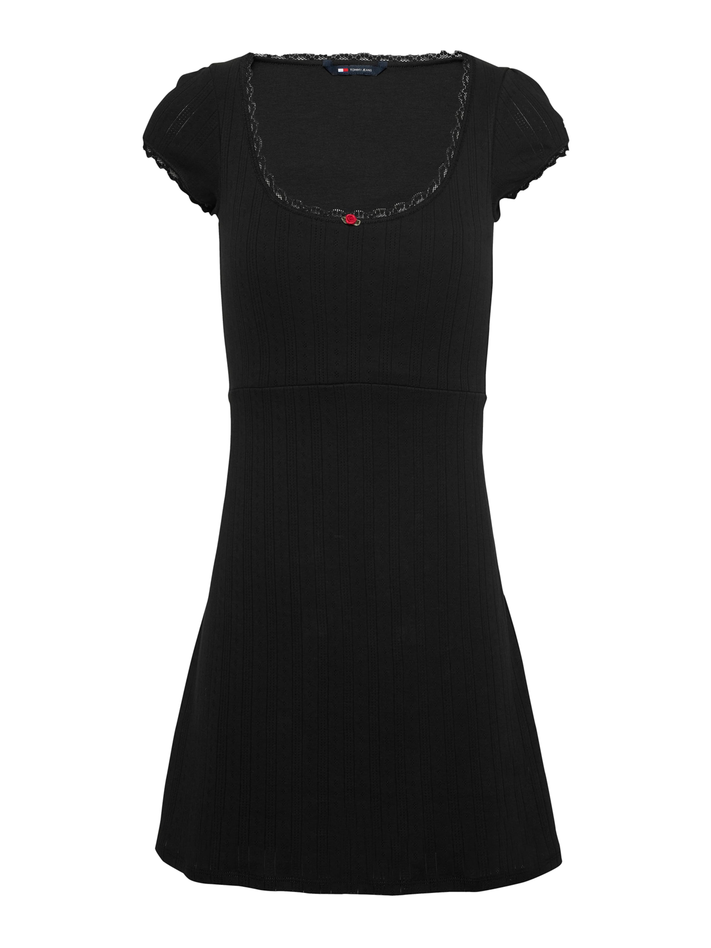 Tommy Jeans Mekko värissä musta: etupuoli
