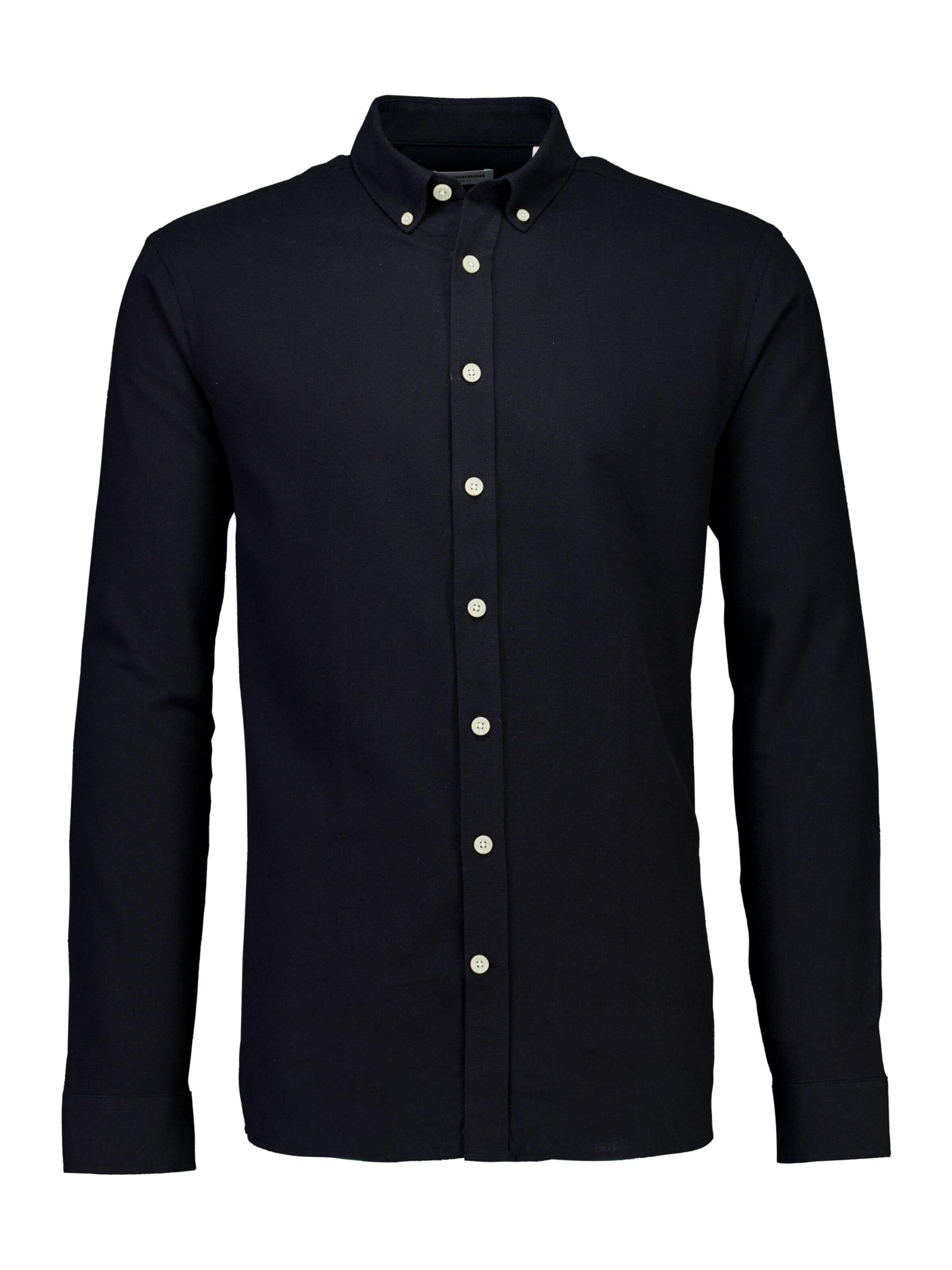 Lindbergh Regular Fit Paita värissä musta: etupuoli