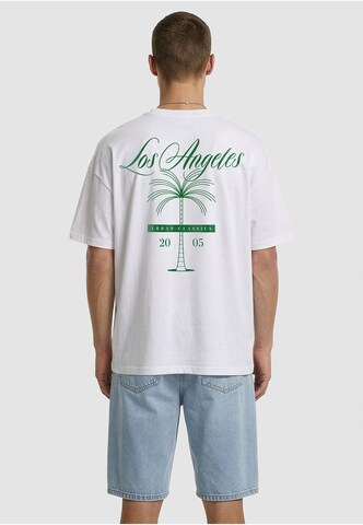 Maglietta 'Palm' di Urban Classics in bianco: frontale