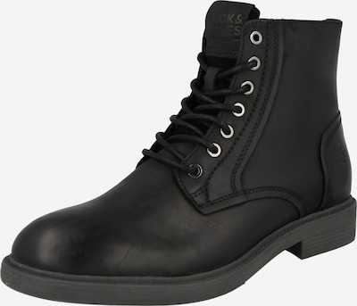 JACK & JONES Boots med snörning 'KARL' i antracit, Produktvy