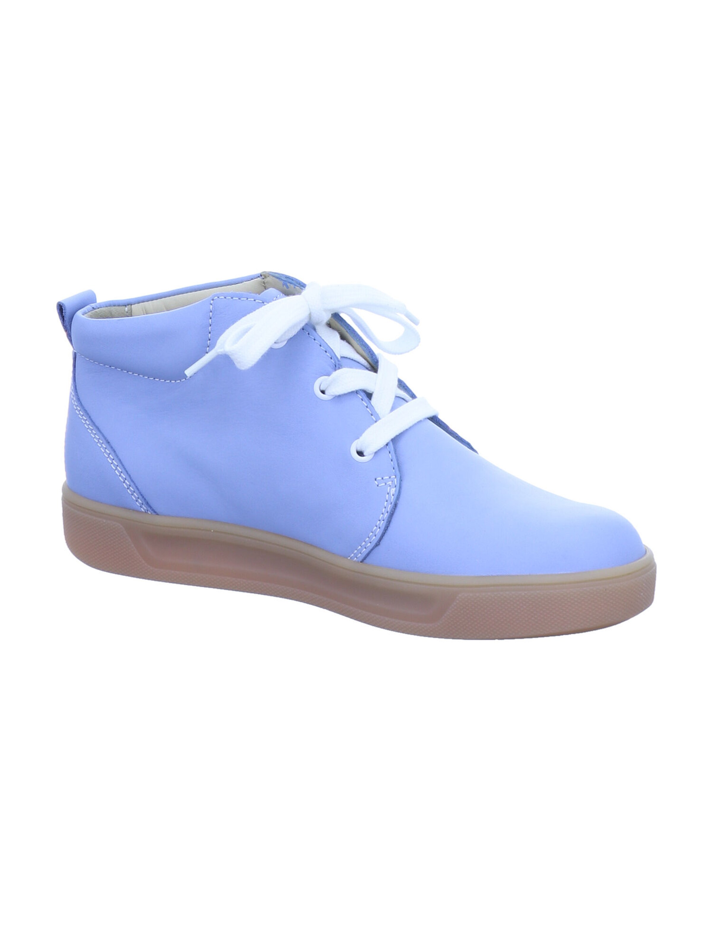 Finn Comfort Lace-Up Ankle Boots 'Mantua' in Blue