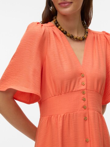 Robe 'VMMELANEY' VERO MODA en orange
