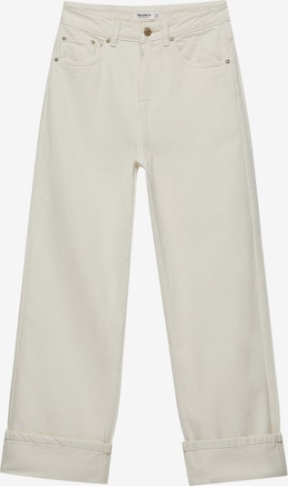 Pull&Bear Trousers in Ecru, Item view