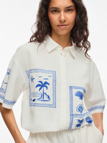 VILA Μπλούζα 'VIKAM' σε λευκό