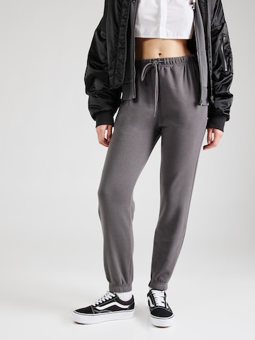 PIECES Tapered Hose 'PCCHILLI' in Grau: Vorderseite