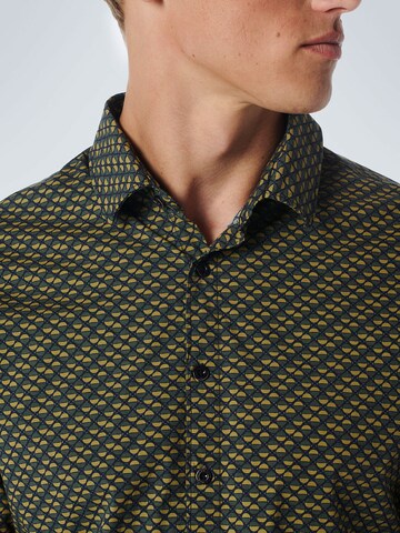 No Excess Regular fit Button Up Shirt in Green