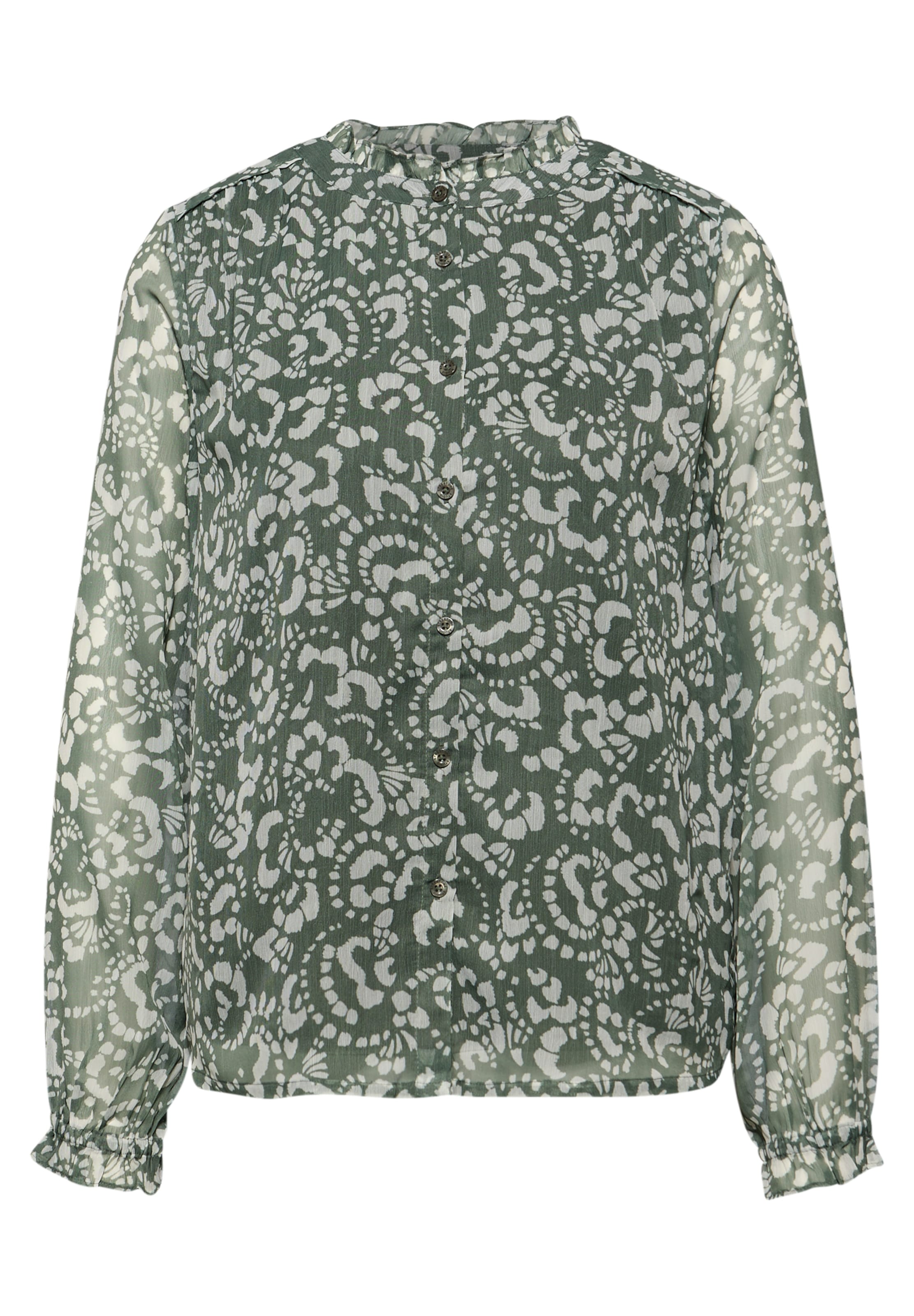 Street One Studio Bluse in Grün: Vorderseite