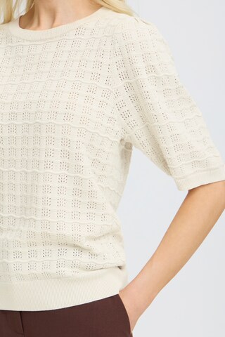 b.young - Jersey en beige
