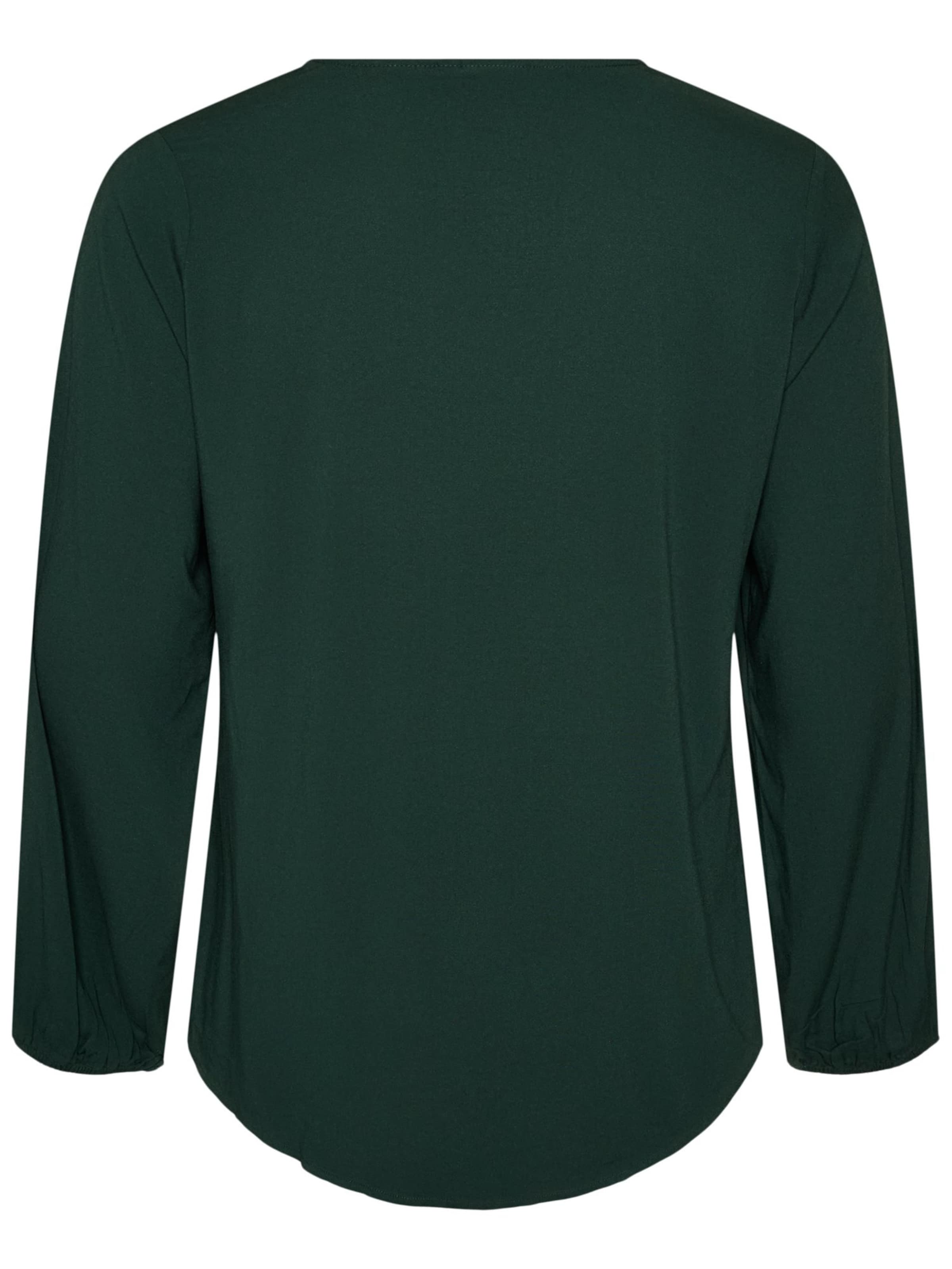 Camicia da donna 'LENNI' di Zizzi in verde