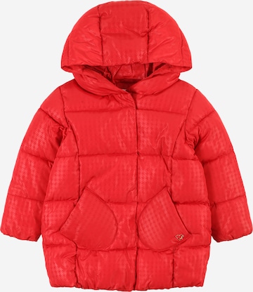 Mayoral Winter Jacket in Red: front