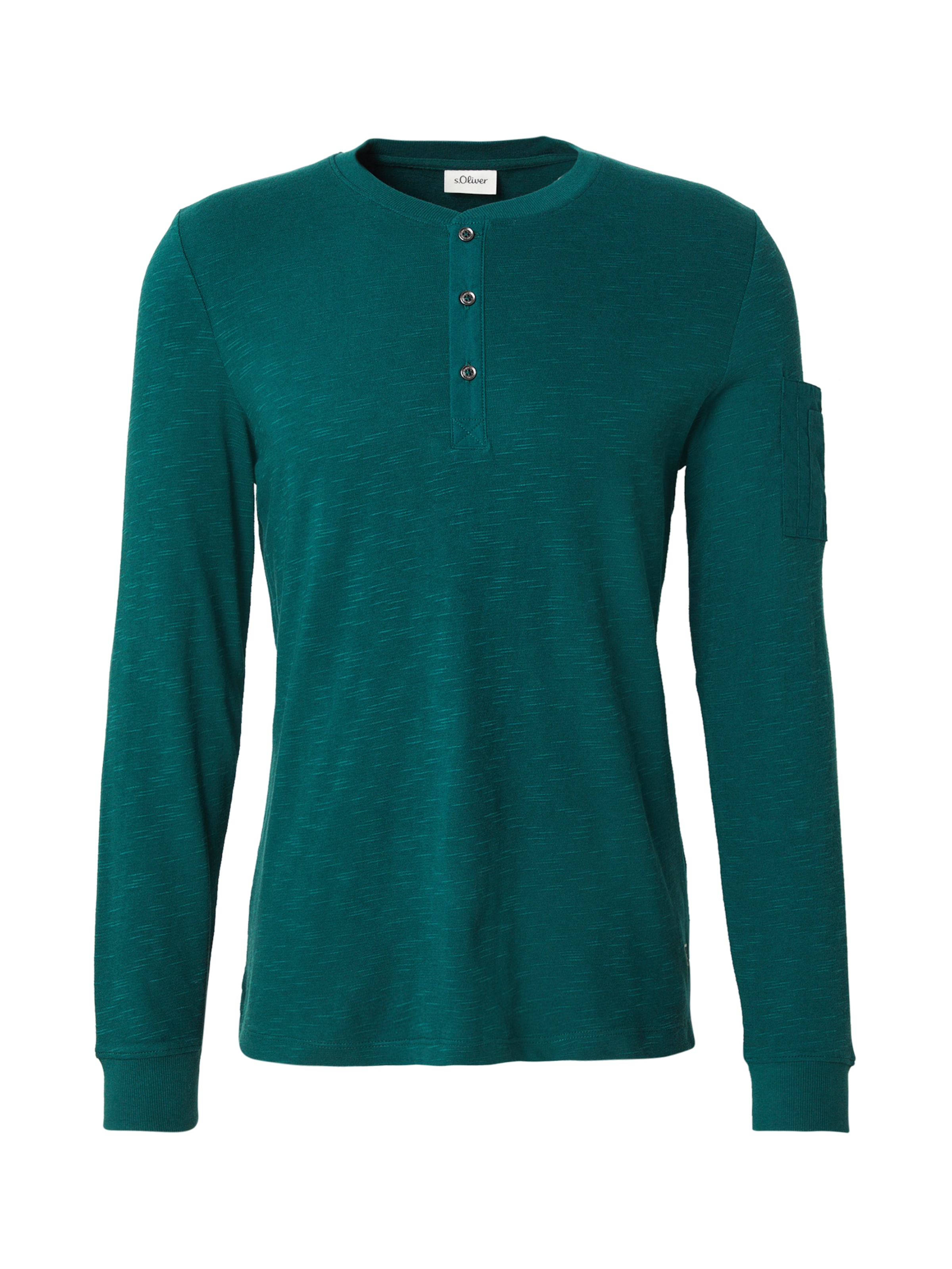 s.Oliver Shirt in Grün: Vorderseite