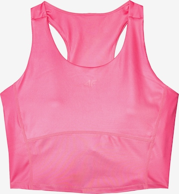 4FSportski top - roza boja: prednji dio