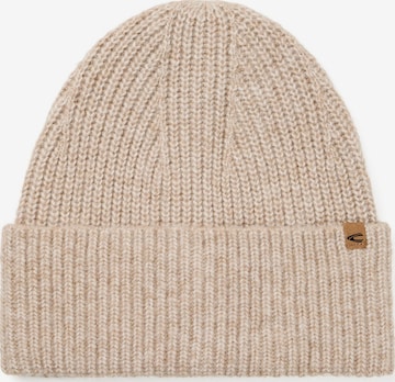CAMEL ACTIVE Beanie in Beige: front