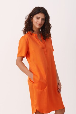 Part Two Shirt Dress 'Aminase' in Orange: front