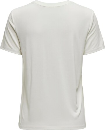 T-shirt 'FREE LIFE' ONLY en blanc