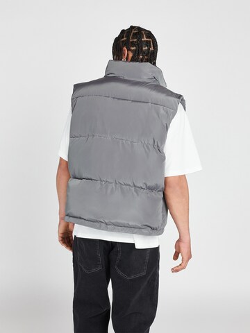 Gilet Bless my Demons exclusive for ABOUT YOU en gris : derrière