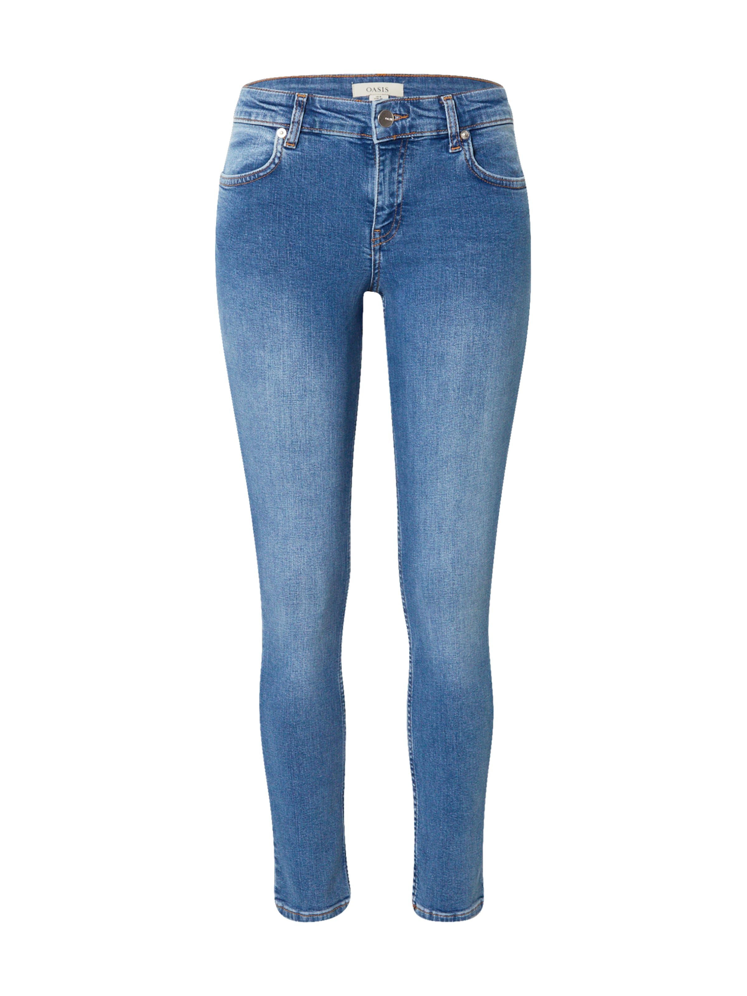 Oasis Skinny Jeans 'CHERRY' in Blue: front