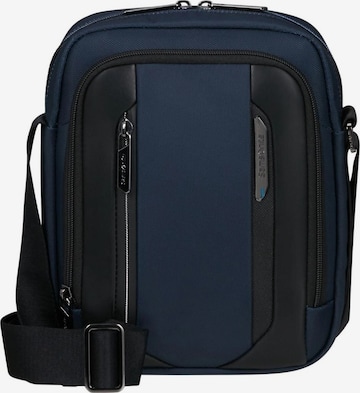 Borsa a tracolla 'SPECTROLITE 4.0 SACKS TABL. CROSSOVER M 9.7 TRACOLLINA' di SAMSONITE in blu: frontale