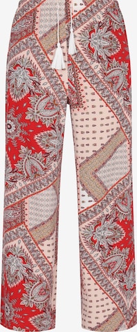 Wide leg Pantaloni di usha FESTIVAL in colori misti: frontale