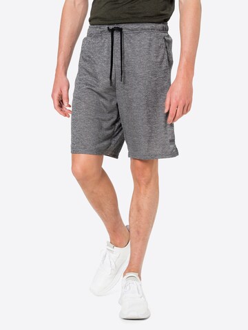 Regular Pantalon de sport Superdry en gris : devant