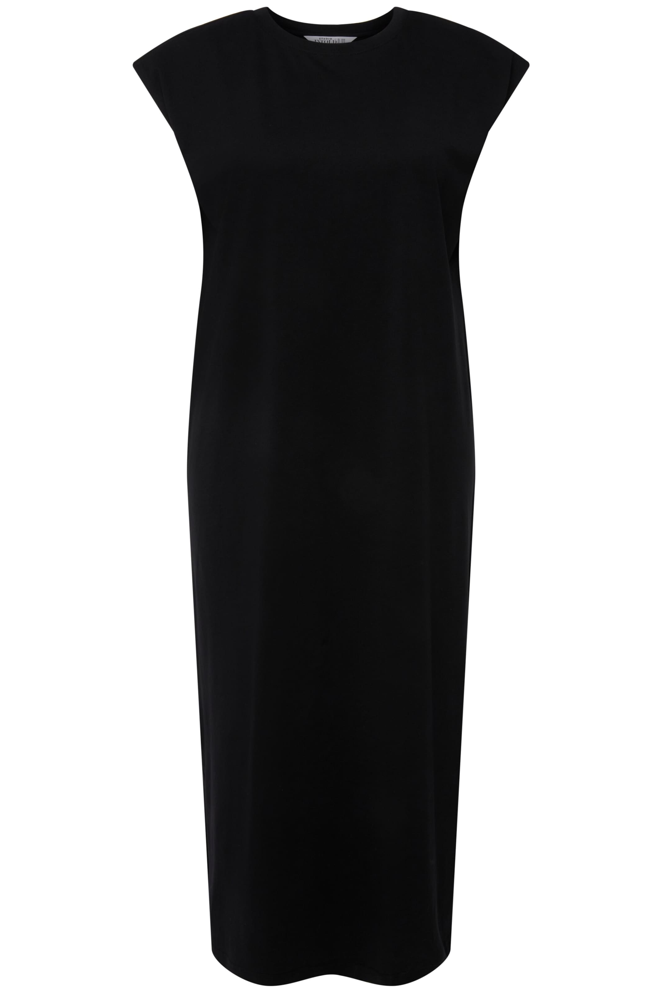 Studio Untold Kleid in Schwarz: Vorderseite