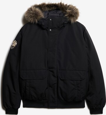 Superdry & Co Преходно яке 'Everest' в черно: отпред