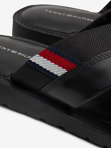 TOMMY HILFIGER Papucs - fekete