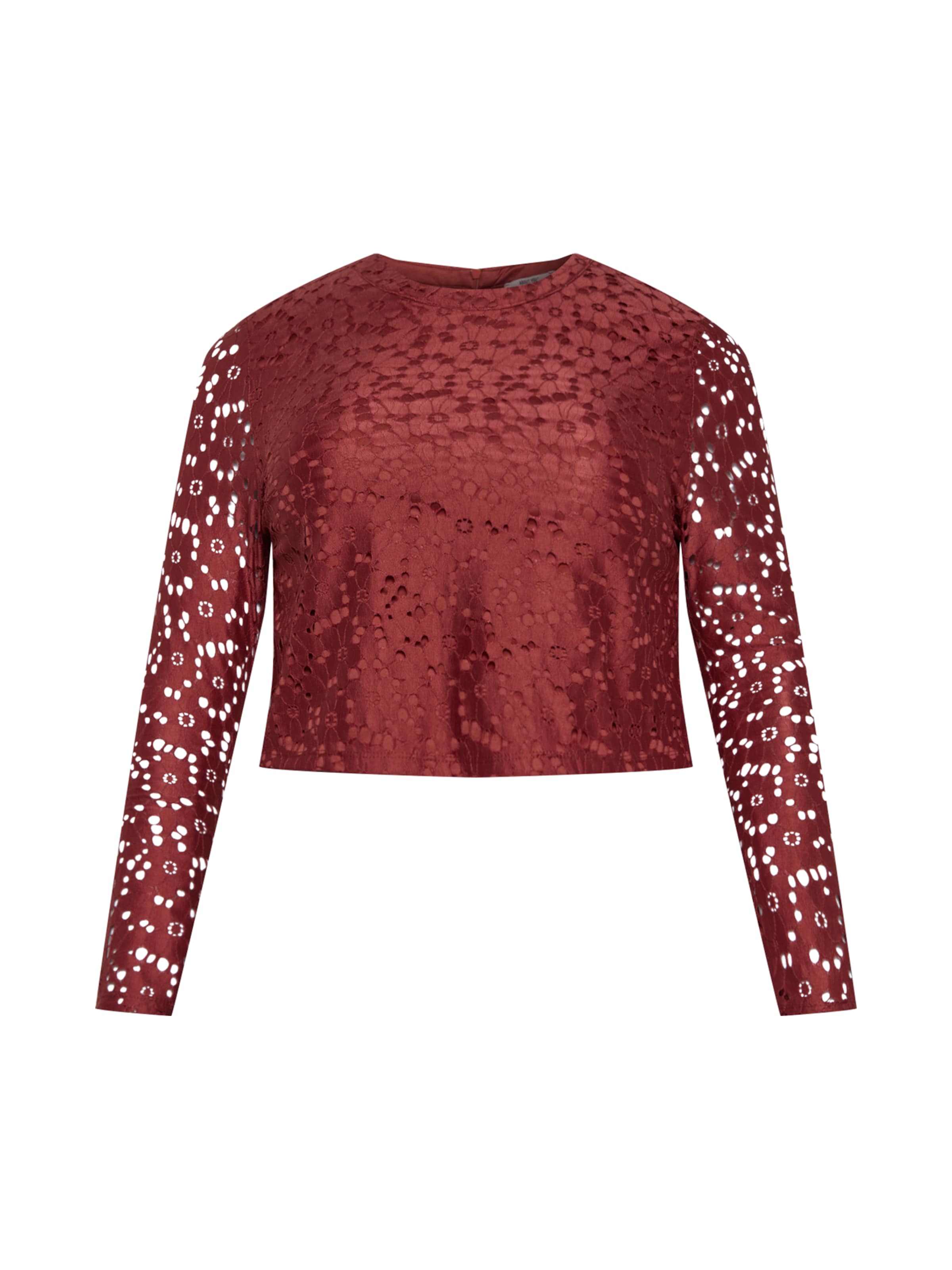 ABOUT YOU Curvy Tričko 'Flora' – červená: přední strana