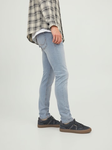 Coupe slim Jean 'Glenn' JACK & JONES en bleu