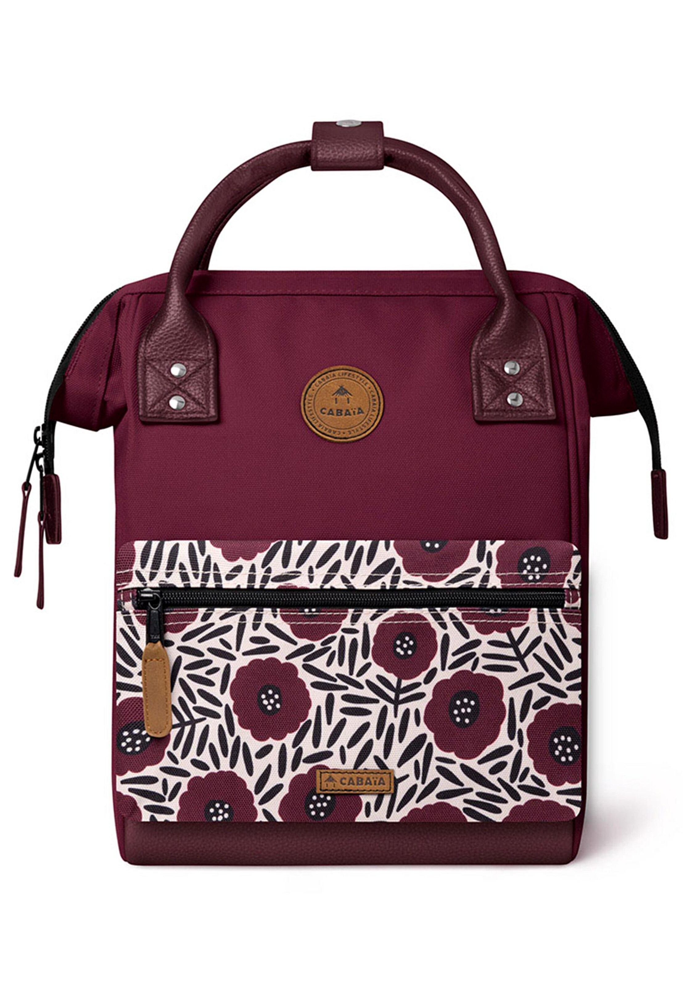 Cabaia Backpack 'Adventurer' in Red: front