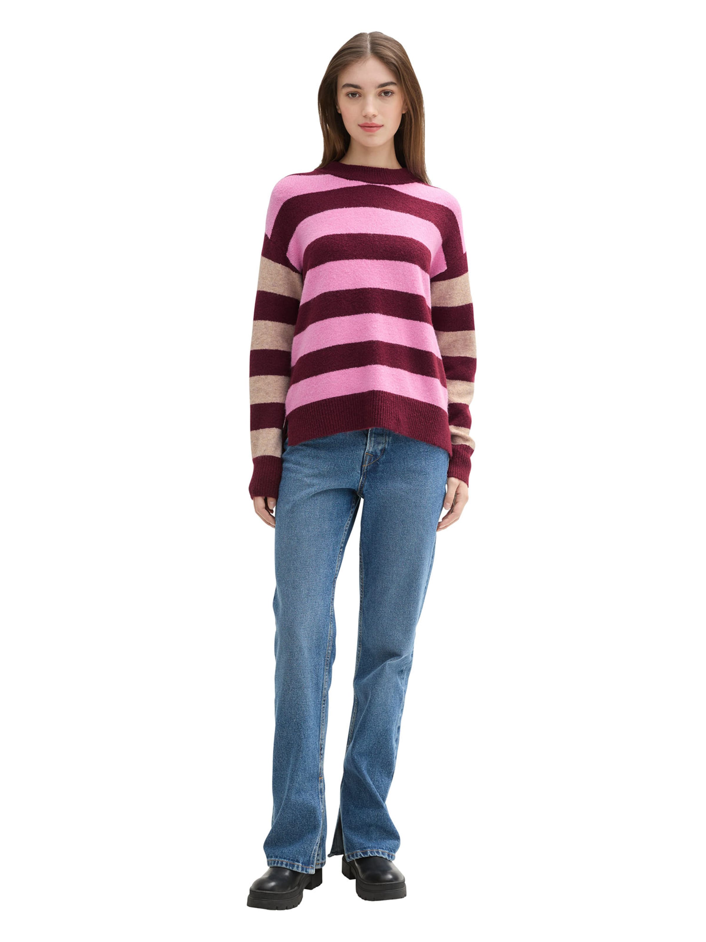 TOM TAILOR DENIM Trui in Rood